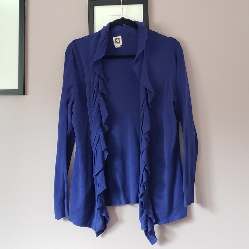 Anne Klein Plum Cardigan